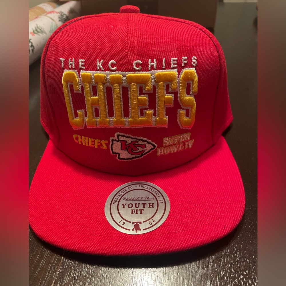 Youth size KC Chiefs hat
